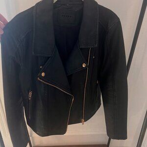Blank NYC Black Vegan Leather Jacket